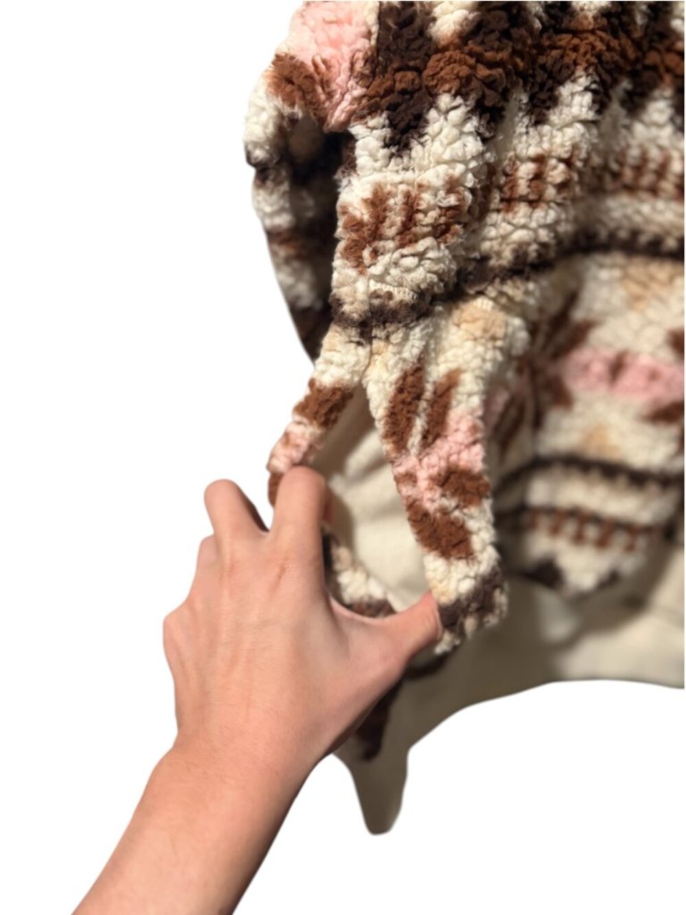 Aerie Sherpa Quarter Zip Sweater - Picture 5 of 10